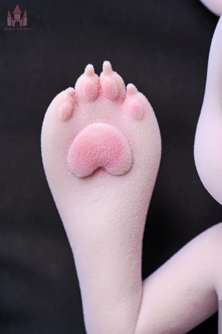 80cm (2ft7) Furry All-In-One Silicone Sex Doll Cheese Mouse with Fur